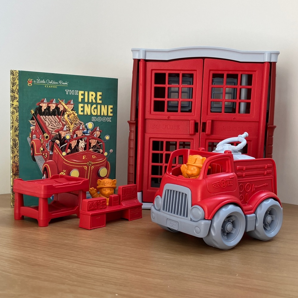Green Toys Fire Station